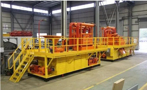 Linear type Orange HDD Mud Circulation System Shaker For Drilling Mud Customized